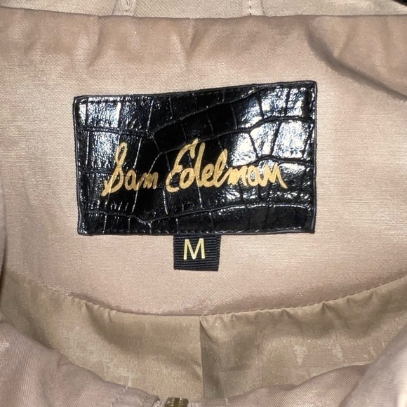 SAM EDELMAN x REVOLVE Tan Khaki Bomber Jacket, Size Medium - Picture 7 of 11